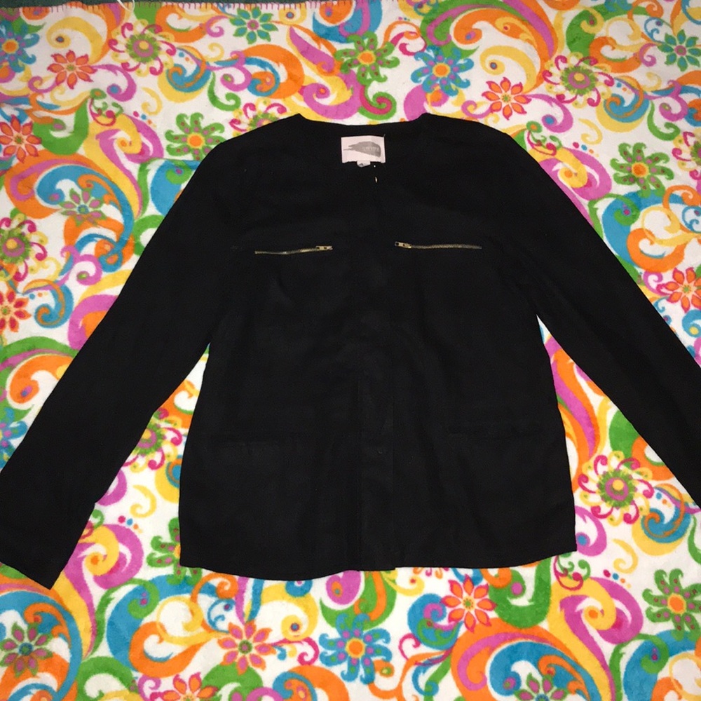 Black Linen Jacket